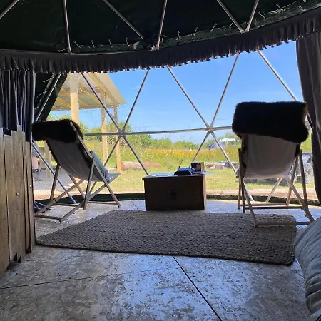 Geodesic Dome Glamping Hotel Llanidloes Exterior photo