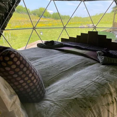 Geodesic Dome Glamping Hotel Llanidloes Exterior photo