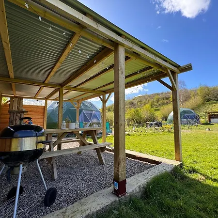 Geodesic Dome Glamping Hotel Llanidloes Exterior photo