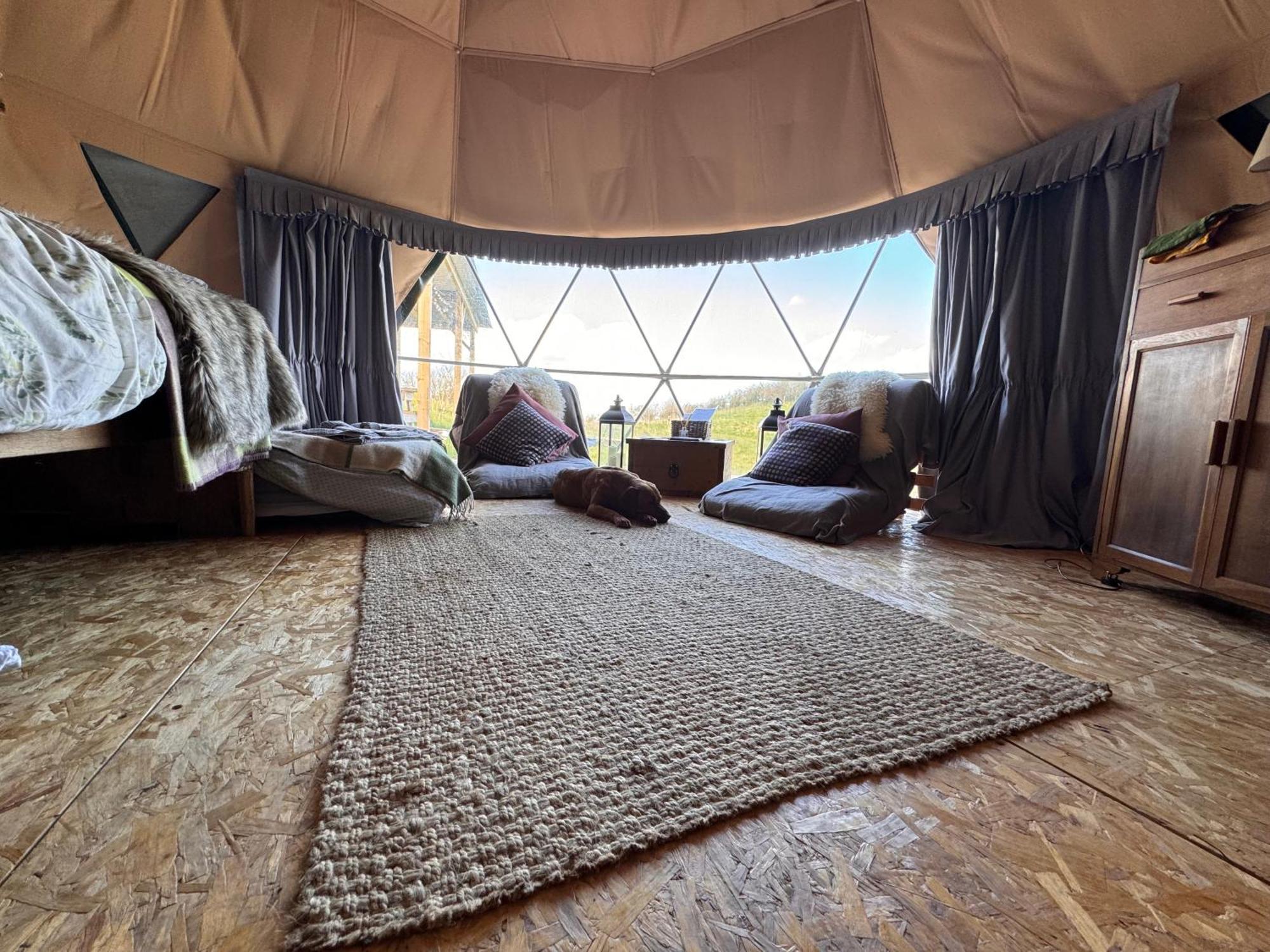 Luxury tent Geodesic Dome Glamping *