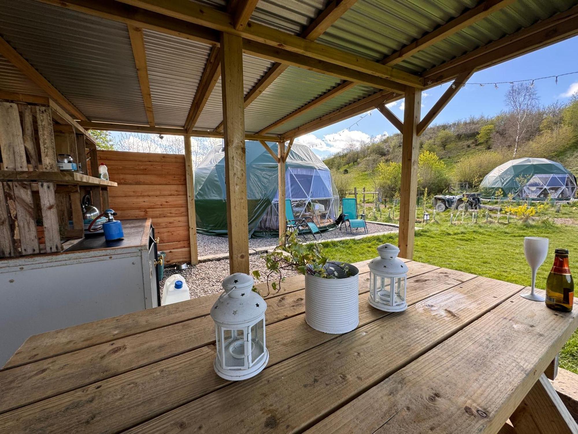 Luxury tent Geodesic Dome Glamping *